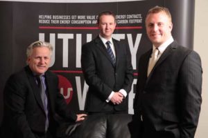 From left to right: Geoff Thompson (CEO), Andrew Richardson (CFO) and Adam Thompson (COO)
