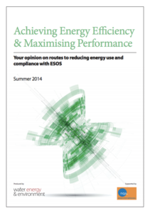 Cover - Achieving Energy Efficiency & Maximising Performance 2014
