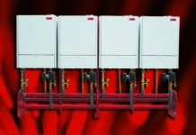 Gas condensing boilers: Cascade functionality with easy installation