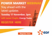 Join EDF’s webinar: The UK Power Market