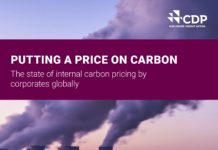 Nearly half of world’s biggest companies factoring cost of carbon into business plans