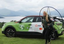 Vauxhall supports all-electric paramotor world record attempt