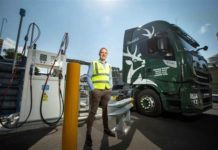 Diageo chases the sun; Glenfiddich runs delivery trucks on distillery waste (though not fumes)