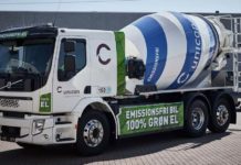 Volvo to develop electric FM concrete mixer trucks