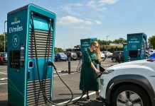 GeniePoint EV charging hub for Morrisons lower environmental impact store