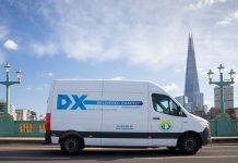 DX Express ties Silva ribbon to go electric in London