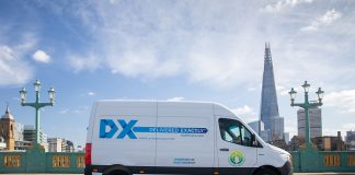DX Express ties Silva ribbon to go electric in London