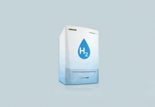 Pure hydrogen commercial boiler used in industrial scale demonstration