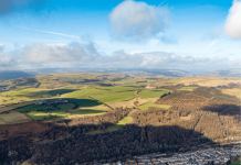 Developer applies to set 14 turbines on hills overlooking Caerphilly