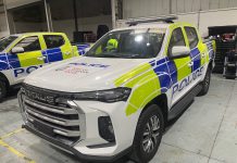 New Police electric pickups at Port of Liverpool