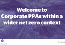 Corporate PPAs within a wider net zero context – webinar