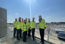 Biggleswade power project visited by National Infrastructure Commission