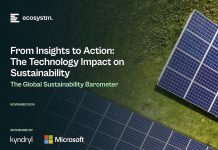 Only 21% of organisations recognise technology’s role in advancing their broader sustainability goals