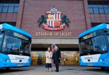 New electric Yutong buses for Sunderland