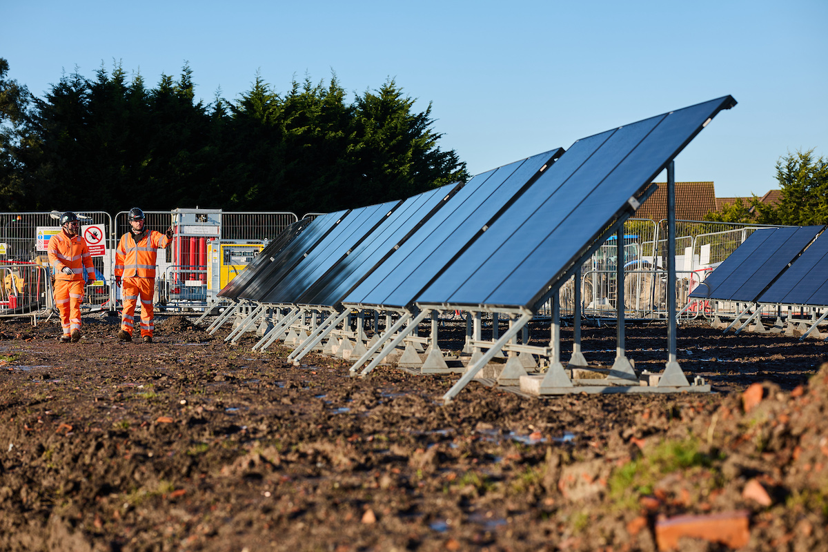 Innovative Solar and Green Hydrogen Trial Shows Positive Results in Somerset Construction Site