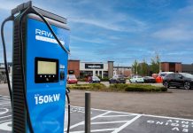 Free EV charging at Stoke ultra-rapid hub