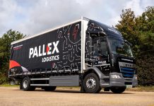 Pall-Ex Logistics acquires a Daf XB Electric