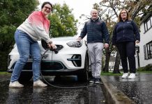 Weev installs Northern Ireland’s first cross paving EV charger