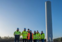 Turbine installation begins at major South Lanarkshire wind farm
