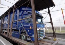 First electric truck travels through Channel Tunnel