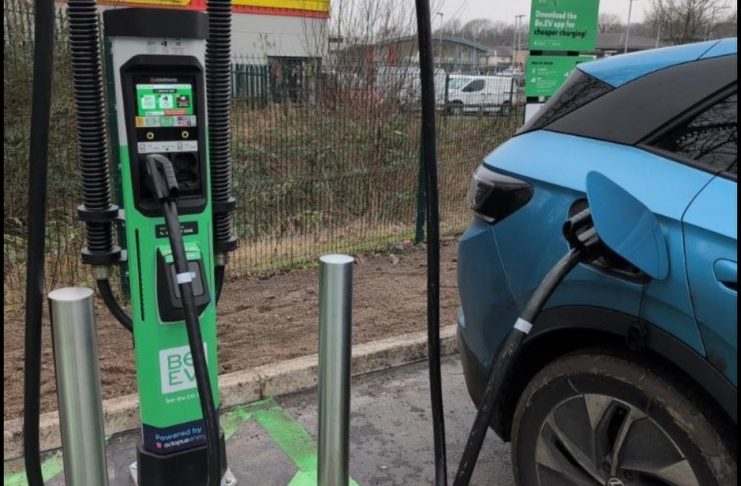 Be.EV buys UK public charging business of Mer