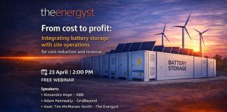 Webinar: From cost to profit – integrating battery storage with site operations
