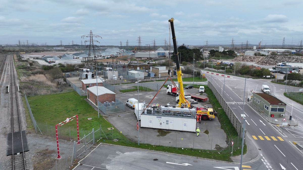 Port of Tilbury GeoPura electrolyser