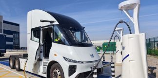 Windrose sets UK charging record for electric HGV using Voltempo HyperCharger