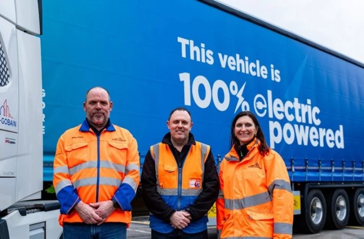 Saint-Gobain to trial six eHGVs