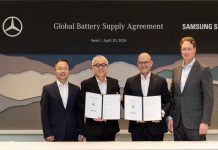 Samsung SDI signs EV battery deal with Mercedes