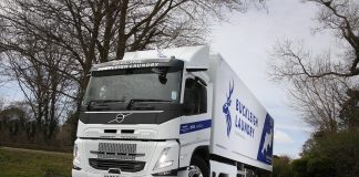 Buckleigh Laundry cleans up with Volvo FM Electric