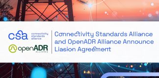 Connectivity Standards Alliance and OpenADR Alliance announce Liaison Agreement to collaborate on grid-connected energy management