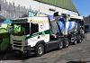 Scania and Unicon develop electric concrete mixer truck