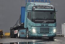 Volvo FM Electric shows its steel for ET Morris