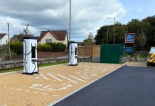 Aldi powers up new EV charging network with Drax