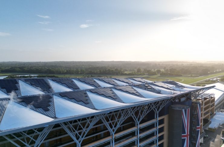 Ascot Racecourse completes one of UK sport’s largest solar installations to support sustainability ambitions