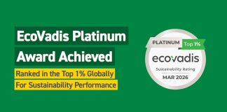 Sunbelt Rentals UK & Ireland achieves EcoVadis Platinum Rating