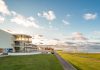 Lightweight solar panels installed at East Sussex’s Grade I listed De La Warr Pavilion to generate 20% of annual electricity needs