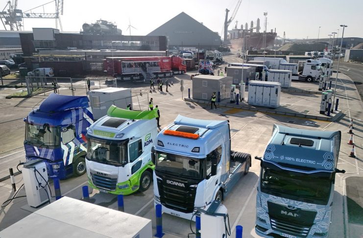 Paua opens access to Tilbury eHGV charging hub