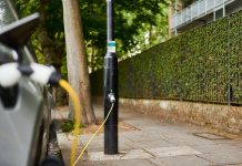 Ubitricity installs 400 EV charge points in Bexley