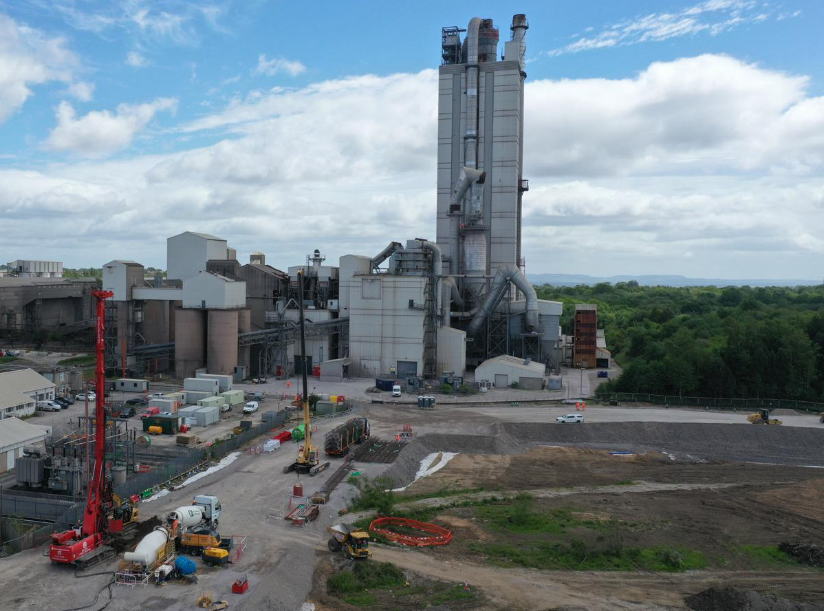Padeswood construction underway July 2026