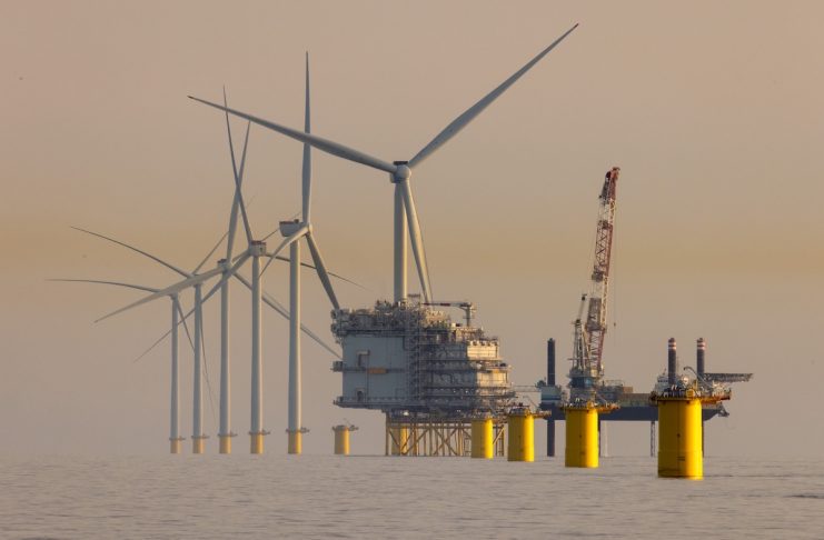 ScottishPower and Masdar mark major engineering milestone at East Anglia THREE offshore windfarm