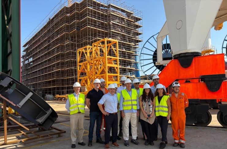 Iberdrola promotes the electrification of the shipbuilding sector for the construction of new offshore wind farms