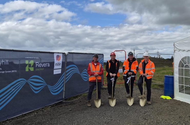 Mitie and Revera break ground on major battery storage project in Scotland