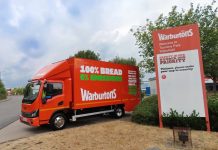 Yutong electric truck for Warburtons