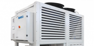 Baxi expands commercial low-carbon heating offer with new high output Auriga HP+ air source heat pump series,
