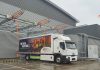 Bidfood unveils overhead electric charging at Slough depot