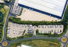 Bosch opens truck parking site with electric HGV charging
