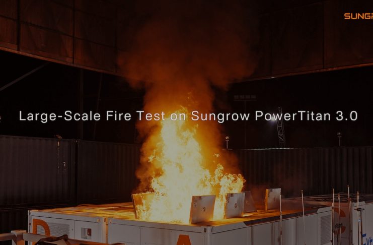 PowerTitan 3.0 validates system-level safety under extreme large-scale fire test