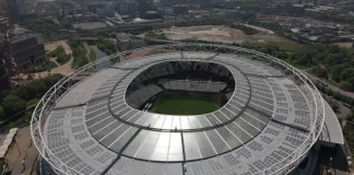 London Stadium hits 1 million kWh solar energy milestone